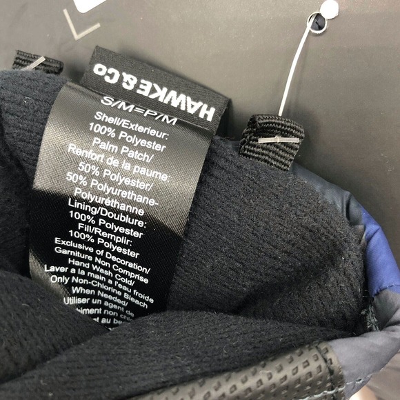 SOLD-Hawke + Co Camo Gloves Blue Fractal Field Sz S / M Men's - Picture 7 of 7